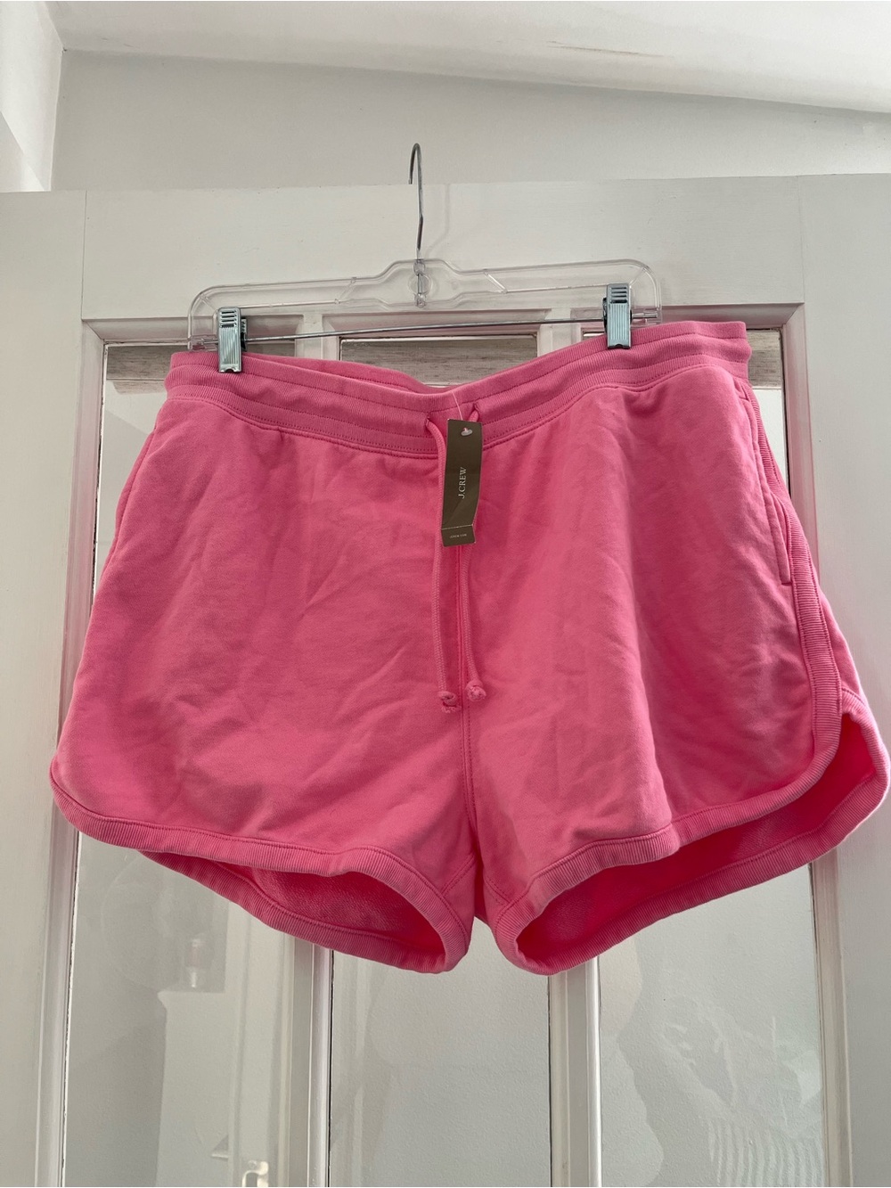 J Crew Pink Women's Knit Drawstring Shorts